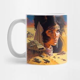 We Are Floating In Space - 90 - Sci-Fi Inspired Retro Artwork Mug